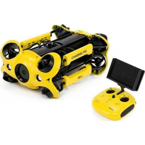 CHASING M2 Underwater Camera Drones Rescue Robot P100 ROV 100m with 4K EIS UHD RC Drones Robotic Arms For Rescue Searching