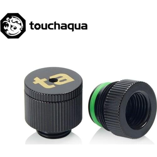 Touchaqua G1 / 4 thread water-exhaust fitting convenient drainage built in leak free mechanism black silver TA-EFW