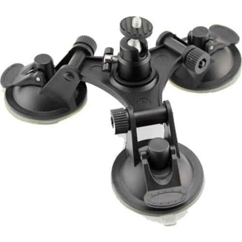 360 Degree Rotating Ball head Tripod Suction Cup Mount For GoPro Hero 8 7 6 4 Xiaomi Yi 4K SJCAM Eken Action Camera accessories
