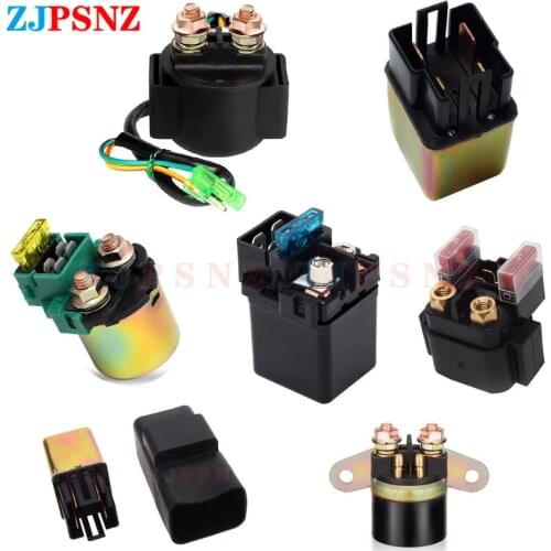 Motorcycle Parts Starter Solenoid Relay Ignition Key Switch 12V CG125 CBT125 WH100 125T YBR250 ZJ125 DY100 CH125 CF125 QS125