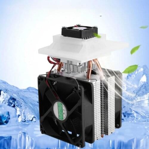 Thermoelectric Cooler Peltier DC 12V Semiconductor Refrigeration Machine Cooler DIY Radiator Air Cooling Module + Fan Dropship