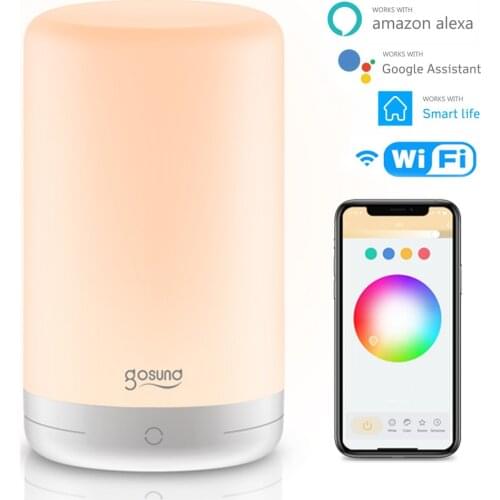 10W NiteBird TUYA Smart Table Lamp EU Touch Sensor Light Bulb Changing RGB Lamp With Alexa Google Home Smart Life Remote Control