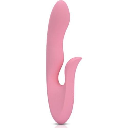 USB charging vibrator rabbit waterproof silicone 8+6 speeds sex toys for woman