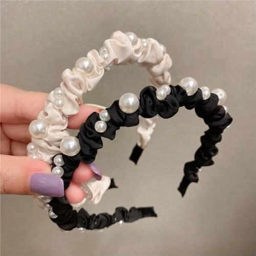 Women Hairbands female pearl 2021 new summer simple temperament headbands