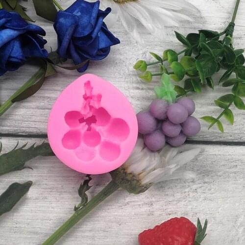 3D Balloon Grape Epoxy Resin Fondant Silicone Mold for DIY Pastry Cupcake Dessert Decoration Kitchenware Baking Accessories