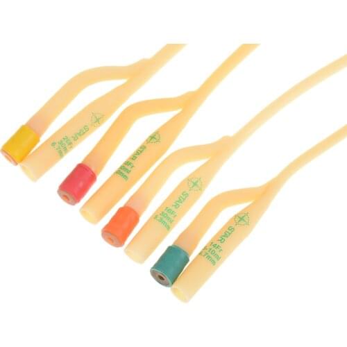 4Size Catheters Sounds Double Hole Male Masturbator Urethral Stretching Penis Plug Sex Toys For Men Disposable Urethral Dilators