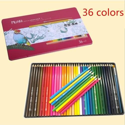 72Colors Safe Non-toxic Indonesia Lead Water Soluble ColoredPencil Watercolor Pencil Set For Write Drawing Art Supplies