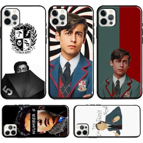 Aidan Gallagher Number Five For iPhone 12 Pro Max mini Case For iPhone 11 Pro Max XR XS X SE 2020 7 8 Plus Cover