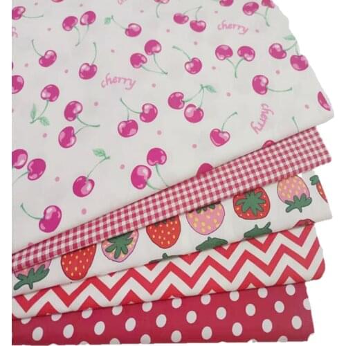 Cotton Dress Fabric Printed Cotton Patchwork fabric for DIY Sewing Bed Sheet Quilting Material