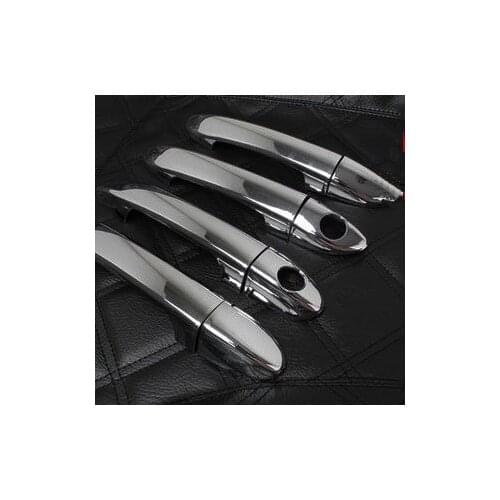 For KIA Cerato Spectra 2004 2005 2006 2007 2008 2009 New CHROME CAR DOOR HANDLE COVER TRIM MOLDING Trim