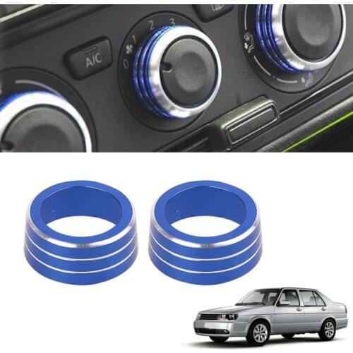 AC Air Conditioning Sound Volume Switch Button Decorative Trim for Jetta 15-18 Year Car Centre Console Knob Cover B36B