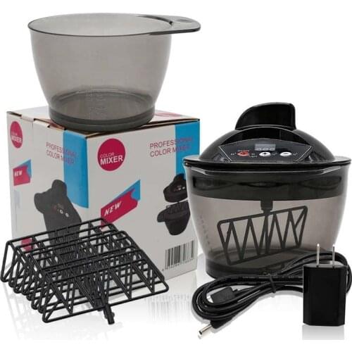 Electric Hair Cream Automatic Mixer Mixing Bowl Color Paste Blender Dyeing Stirrer Coloring Hairdressing Barber Kit DIY Tools