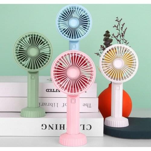 Mini Fan Portable for Fan Handheld USB rechargeable fans Appliances Desktop Air Cooler Outdoor Travel hand Floor standing fan 5