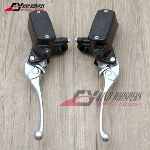 Motorcycle 7/8'' 22mm Hydraulic Clutch brake Master Cylinder with levers For Honda CB400 CB750 CB1000 CB1300 FJS 400 600 FJS400