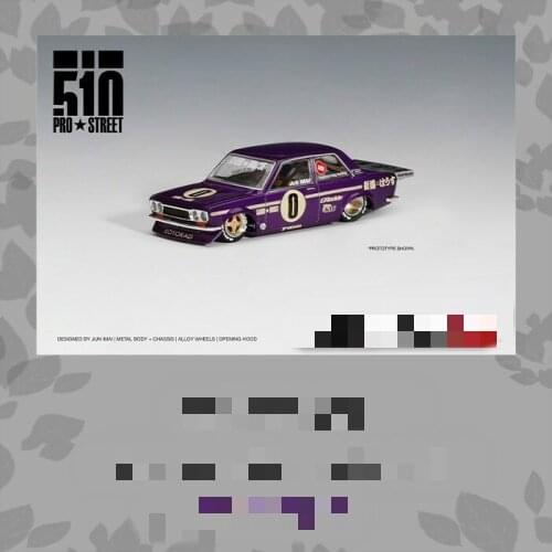 The New 1:64 Die-cast Alloy Datsun 510 Racing Model Is Beautifully Decorated With High-end Collection Scenes
