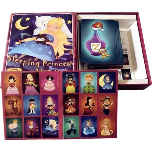 New Sleeping Priness Board Game 2-5 Players For Family/Party/Gift Best Gift Wake Queens Up Strategy Game