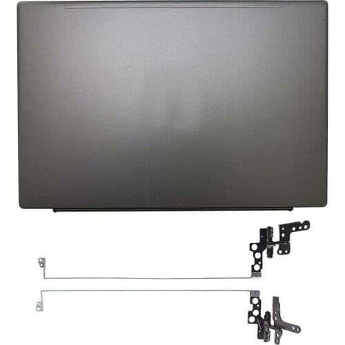 New LCD Back Cover + Hinges L23879-001 Gray For HP Pavilion 15-CS 15-CW Series