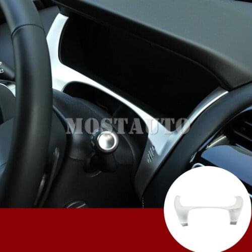 For Jaguar F-Pace X761 Interior Front Dashboard Edge Frame Cover Trim 2016-2019 1pcs Car Accessories Interior Car Decor Car Trim