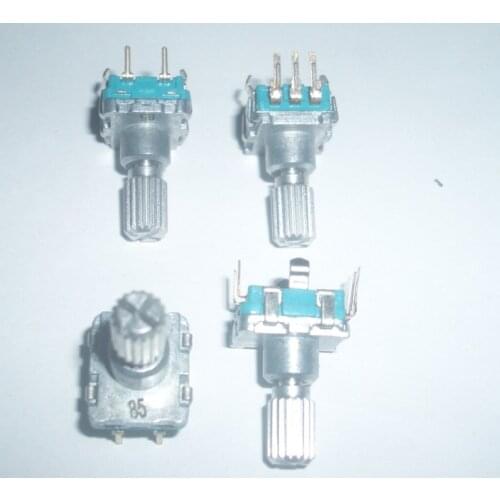 Fast Free Ship 5PCS/LOT Original and New EC11 With Switch Encoder 30 orientation 15 pulse Potentiometer