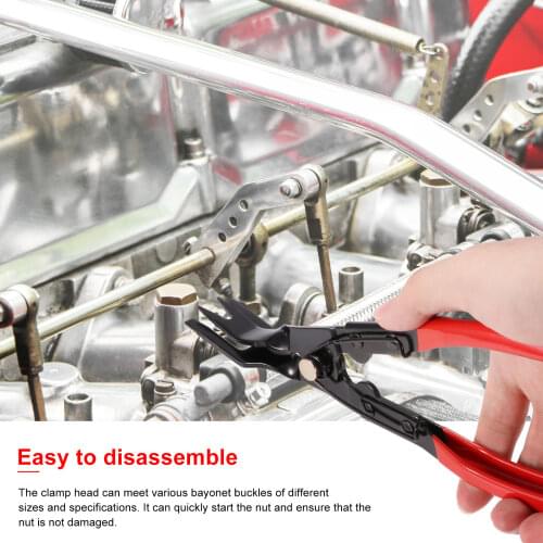 Plastic buckle screwdriver turn on light pliers to remove plastic orange snap pliers audio liner wrench auto repair tools factor