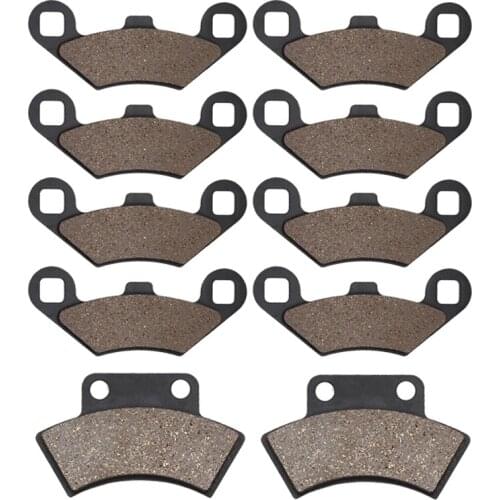 Motorcycle Front and Rear Brake Pads for POLARIS 250 Big Boss 6 x 6 1991 1992 1993 Brake Disks