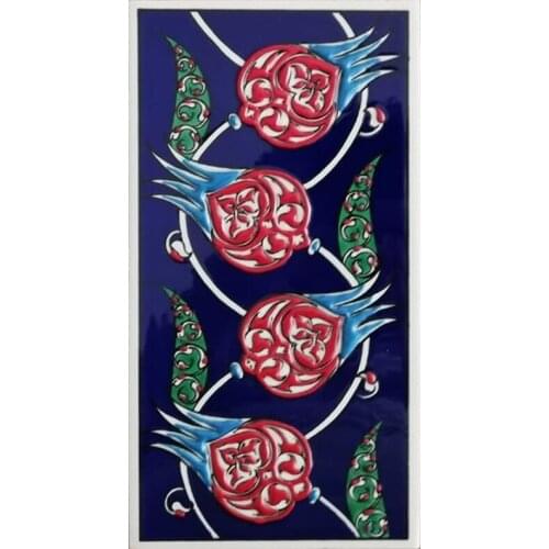 Hand Painted Ceramic Wall Art , Painting Wall Decor, Home decoration , wall decor, painting, ramadan gift