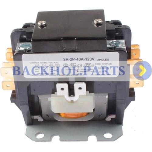SA-2P-40A-120V Coil Definite Purpose Contactor 2 Poles 40FLA 120V AC
