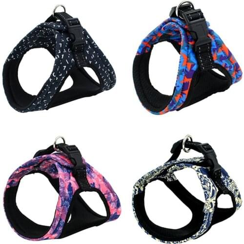 No Pull Pet Dog Harness For Chihuahua Pug Small Medium Dogs Puppy Cat Walking Harnesses Vest Pet Products Dog Chest Strap