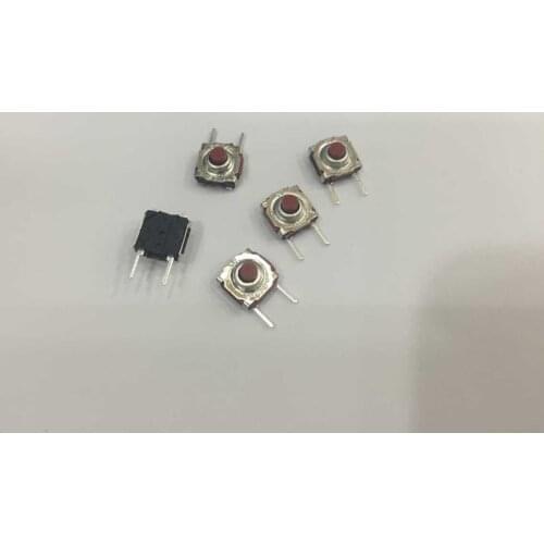 TS-1069 Touch Switch Waterproof and Dustproof 7*7*5 Side Foot Side 2 Foot Green Reset Switch