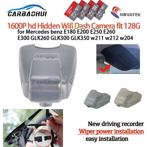 NEW Car DVR wifi Video Recorder Dash Cam Camera for Mercedes benz E180 E200 E250 E260 E300 GLK260 GLK300 GLK350 w211 w212 w204