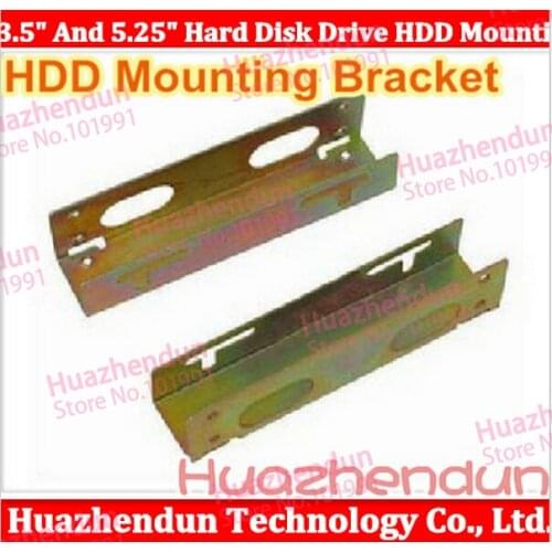 High Quality 20PCS/LOT 3.5" And 5.25" Hard Disk Drive HDD Mounting Bracket