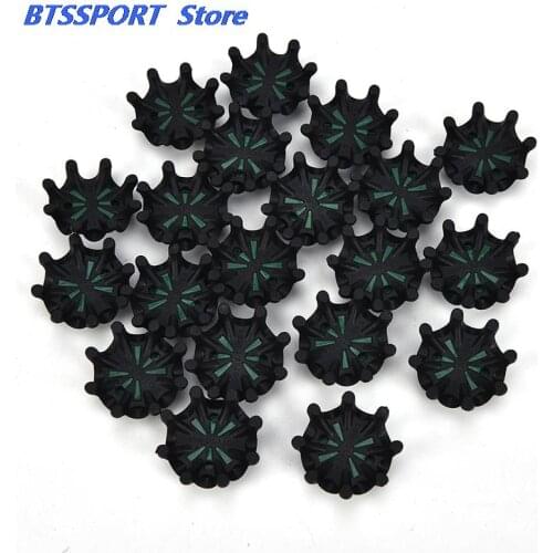 Hot 10pcs/lot Golf Spikes Pins Turn Fast Twist Shoe Spikes Durable Replacement Set Ultra Thin Cleats Pins Golf Shoes Parts