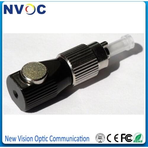 5Pcs/Lot,FC Round Single Mode Multimode Bare Fiber Adaptor, FC Bare Fiber Circular OTDR Test Flange Fiber Optic Adapter