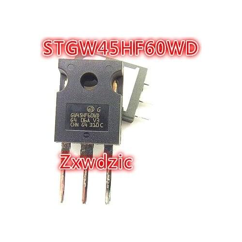 5PCS STGW45HF60WD GW45HF60WD TO247 STGW45HF60 45HF60 600V 45A new original