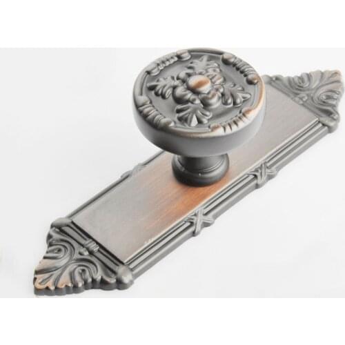 American Cabinet Door Cabinet Drawer Door Handle Single Antique European Minimalist Wardrobe Handle(Length:106mm)