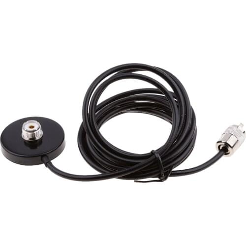 Dual Band Antenna+ Mount Base+3m Cable For Car Vehicle Mobile Radio