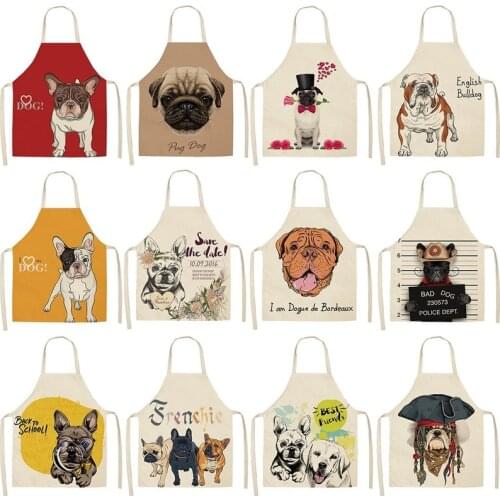 Creative dog pattern apron aprons for women apron kitchen Apron for kitchen kitchen apron women Women kitchen apron Child apron