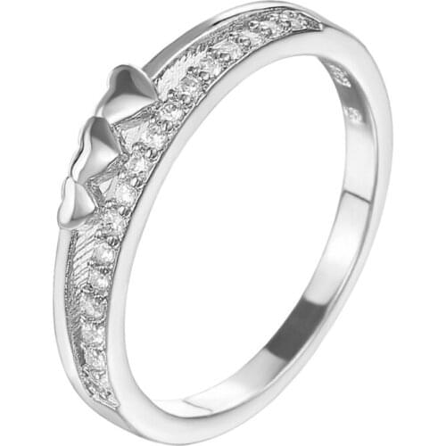 Legenstar 2019 New Love Heart Ring for Women CZ Brand Ring Fine Jewelry for Couple Engagement Ring Accessories Anillos