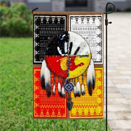 Native Flag 3D Full Printing Garden Flags Hanging House Flag Garden Flag Decoration Double-sided Printing 08