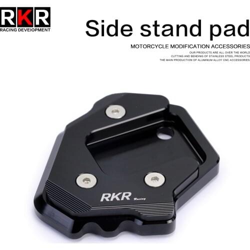Motorcycle Kickstand Plate Sidestand Foot Enlarger Extension Pad for CFMOTO CF MOTO 400NK NK 400 650NK 650TR CF400 CF650 650MT