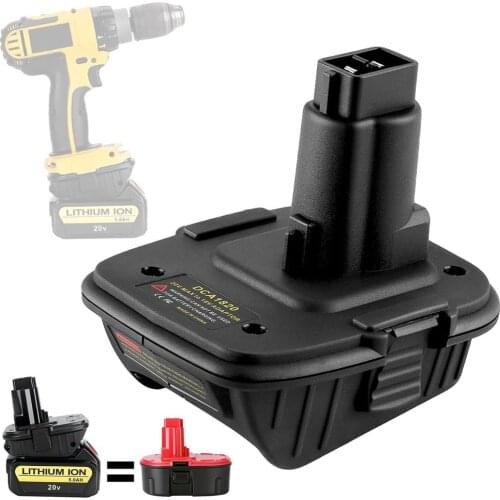 DCA1820 Adapter Converter for DEWALT 18V Tools 20V Max Lithium Ion Battery Power Bank Function Compatible
