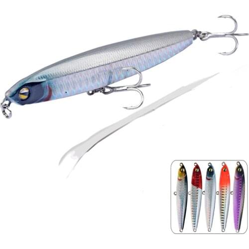 1PCS Sinking Pencil Long Casting Artificial Bait Hard All for Fishing Accessories/Tackle/lure/crankbait Saltwater Lures Trolling