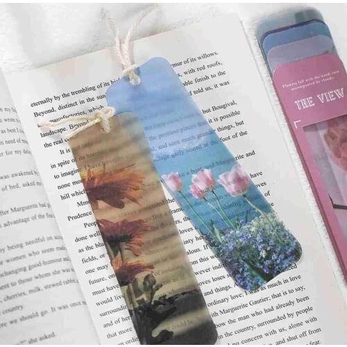 20pcs/set of Forest Moon Bookmark Warm Series Creative Office Bookmark Handbook DIY Supplies Decorative Stationery Student N9A7