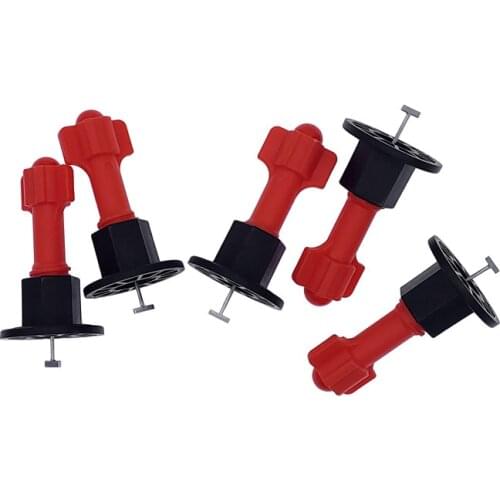 25Pcs/bag Tile Leveling System Kittile Leveling Tile Spacer Carrelage Tile Leveling System Leveler red new Locator Spacers Plier