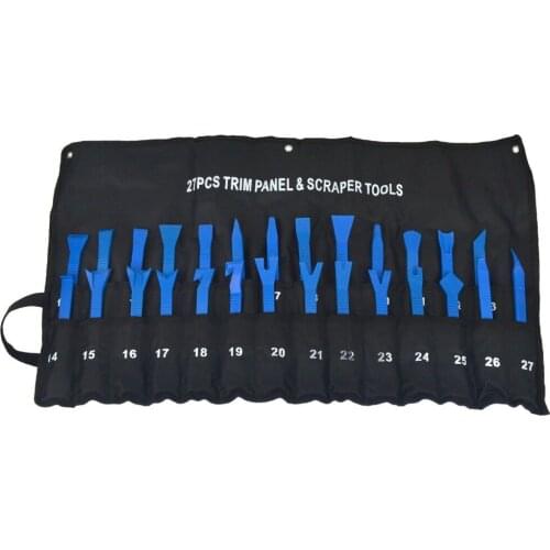 27PCS Automotive Trim Panel Plastic Scraper Installation Removal Tool Set