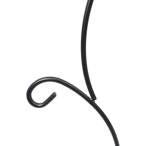 37CM Hanging Design Double hook Metal Iron Candlestick Candle Holder Plant Glass Bottle Stand Wedding Office Home Decoration