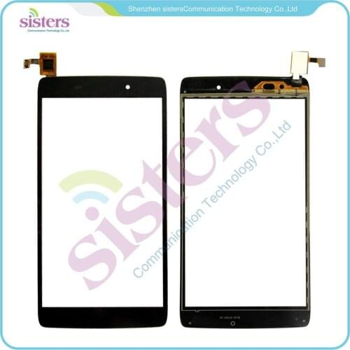 5pcs/lot Wholesale High Quality 4.7" Touch Screen Digitizer For Alcatel One Touch Idol 3 OT6039 6039 6039Y Black Free Shipping