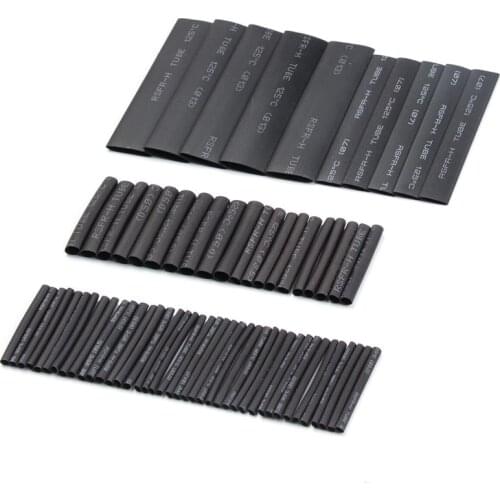 70 Polyolefin Shrinking Assorted Heat Shrink Tube Wire Cable Insulated Sleeving Wrap Wire Car Shrinkable Cable Tubing Hardware