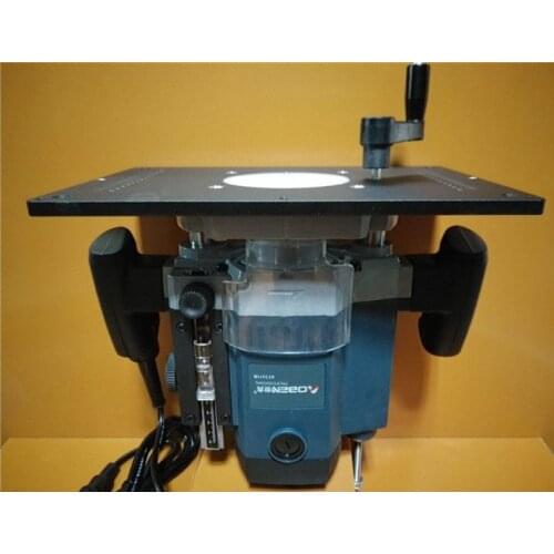 AT3311B hand-held woodworking engraving machine slotting and hole trimming machine can be equipped with flip board