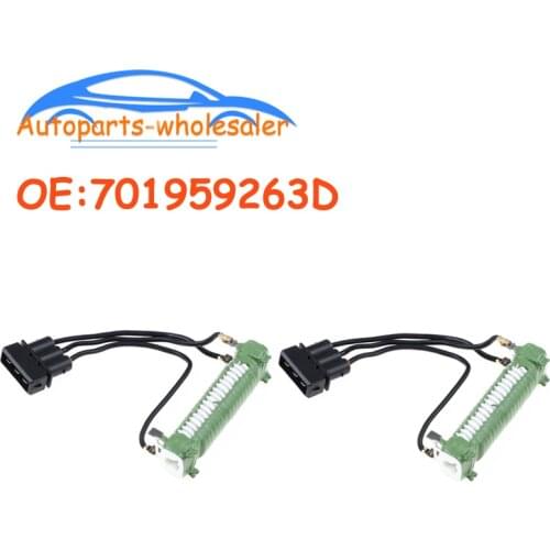 Auto accessorie 701959263D For V-W Sharan Transporter T4 for V olkswagen EuroVan Engine Cooling Fan Resistors 701959263B